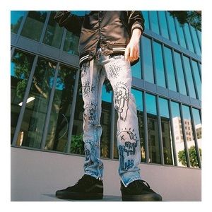 MNML | Jeans | Mnml Embroidered Skull 